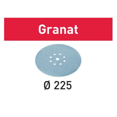 페스툴 FESTOOL 샌딩 디스크 STF D225/8 P150 GR/25 Granat 499639