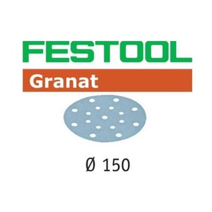 페스툴 FESTOOL 샌딩 디스크 STF D150/16 P40 GR/50 Granat