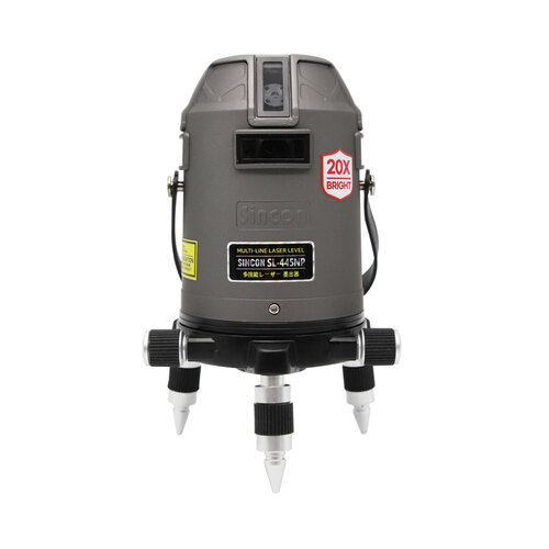 신콘 SL-445NP 전자식 레이저 레벨기 수평 레드 4V4H