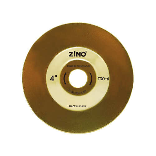 지노 ZDO-4 다이아몬드 옵셋 그라인더날 공구 연마석 4인치